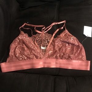 Blush pink bralette - Charlotte Russe - 2X